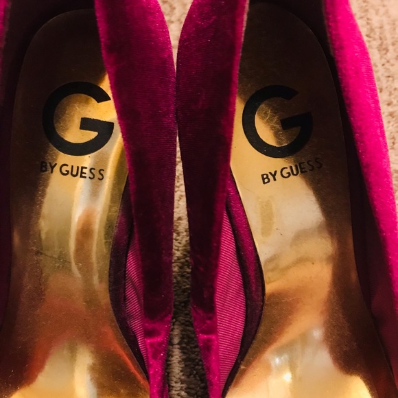 GUESS heels velvet & glitter - Picture 10 of 11